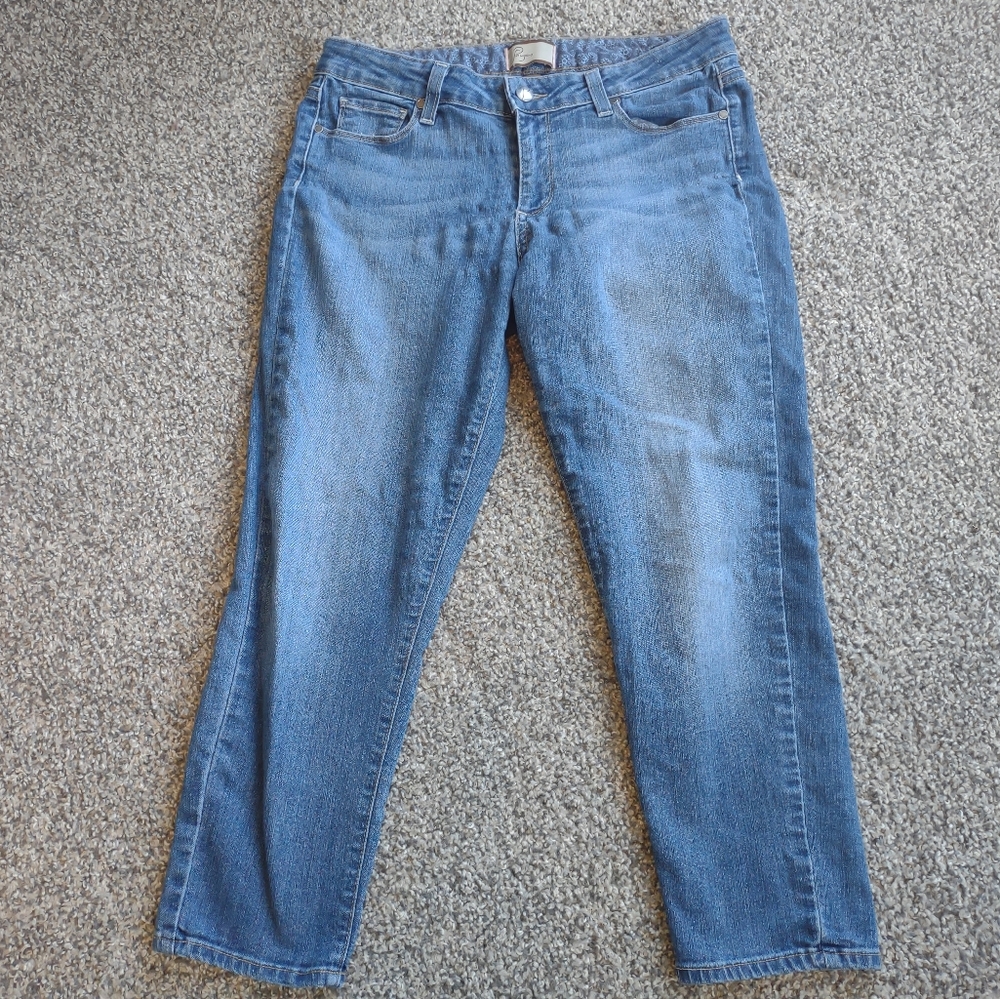 PAIGE Capri Blue Jeans